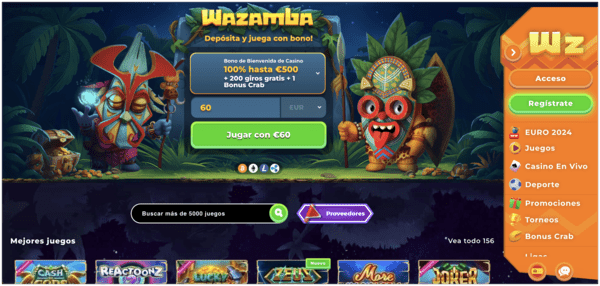 Wazamba Casino